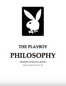 Playboy Philosophy Mannwest